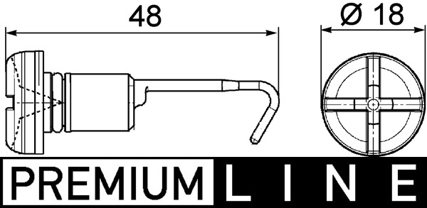 MAHLE CRX 49 000P Cıvata, radyatör tıpası BEHR *** PREMIUM LINE ***