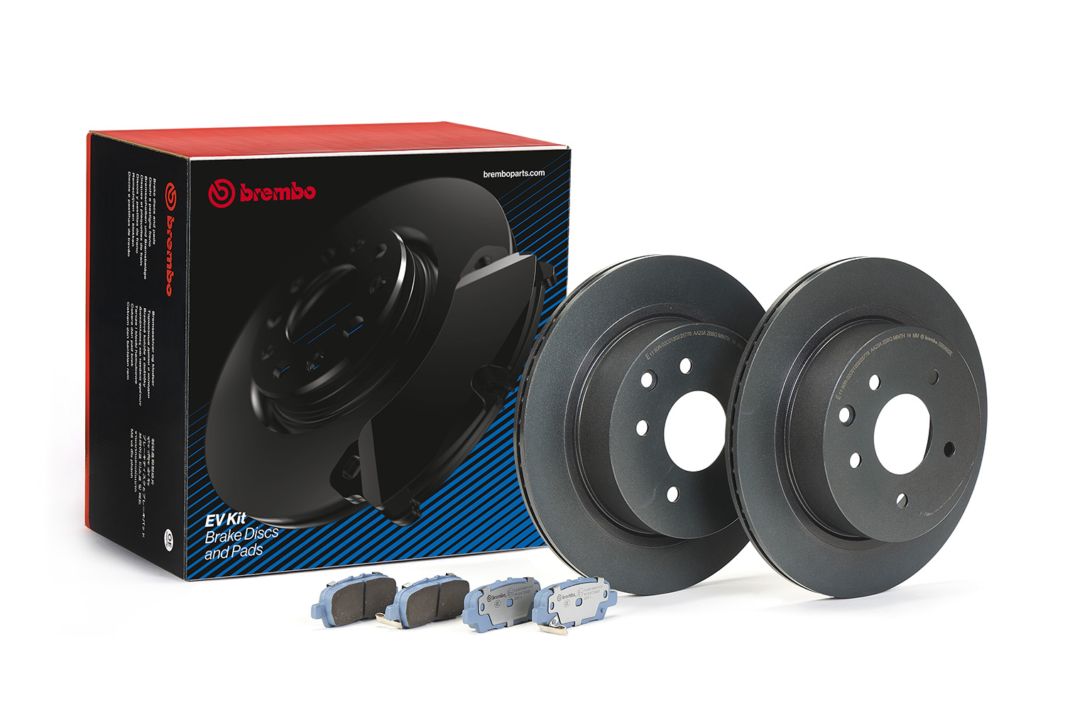 BREMBO KT 08 020 Bremsensatz, Scheibenbremse BEYOND LINE - EV