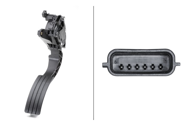 HELLA 6PV 009 978-731 Sensor, Fahrpedalstellung